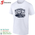 Sadstonie built to last pinup girl classic car shirt