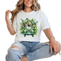 Safari Animals Car Lion Giraffe Tiger Jungle T-Shirt Unisex Sweatshirt Hoodie Cotton Top | CiraTrend.com