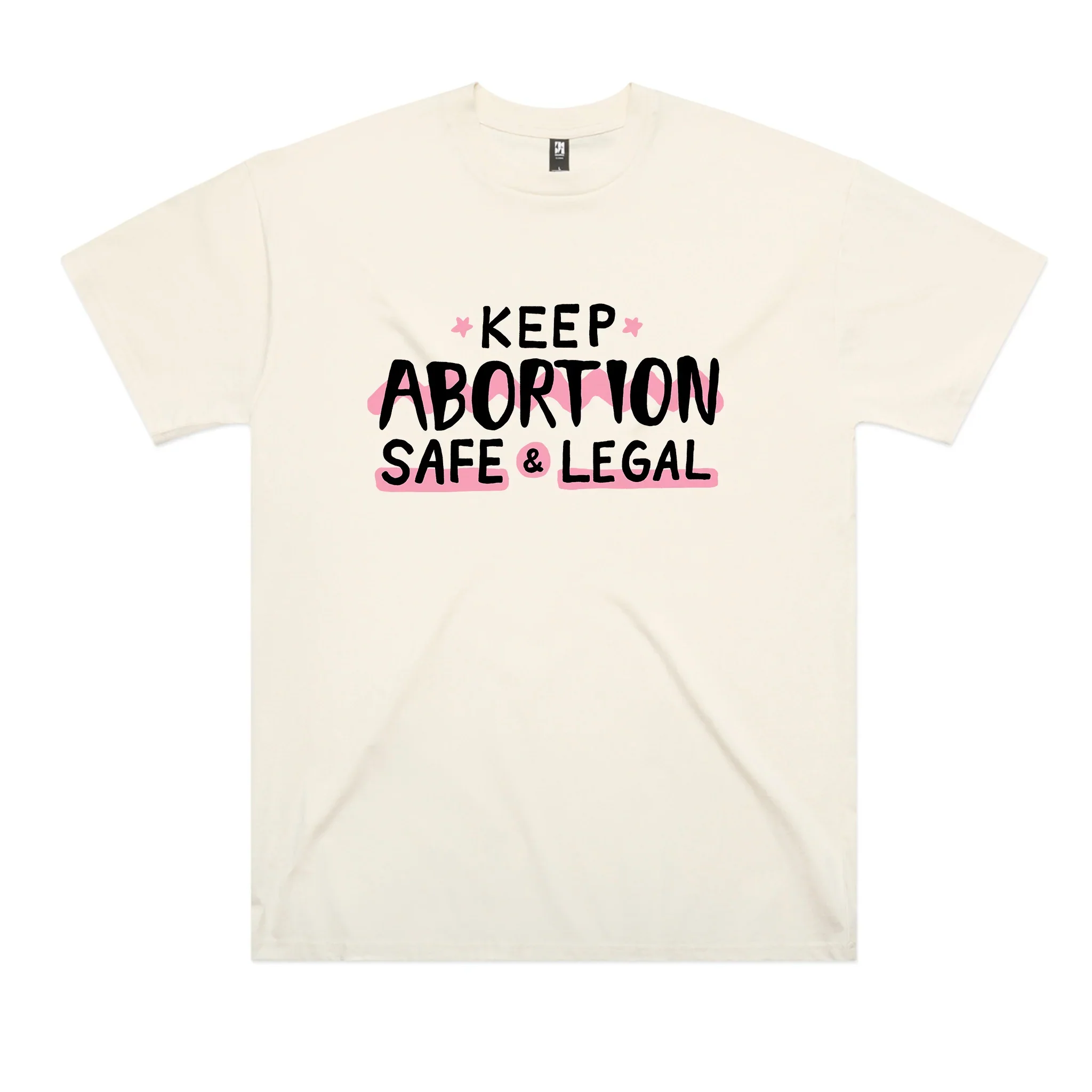 Safe & Legal Abortion Oversized Charity Tee Hoodie, Sweatshirt | CiraTrend.com (Image 3)