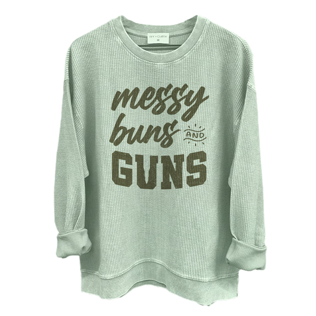 Messy Buns and Guns T-Shirts, Hoodie, Sweatshirt | CiraTrend.com (Image 5)