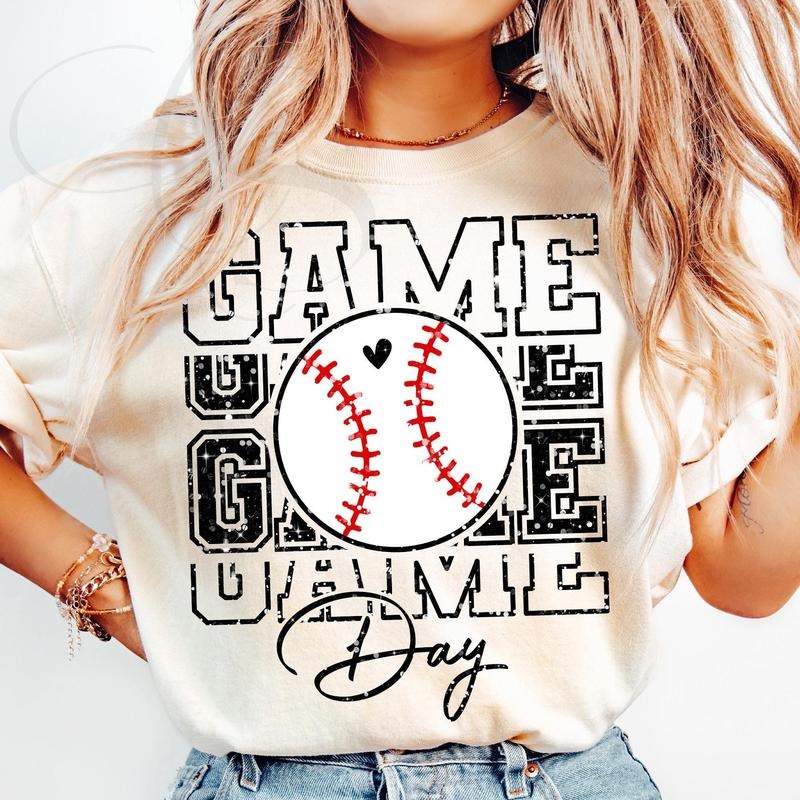 [Sale To 45% Off] Baseball Game Day Shirt, Baseball Mama T-Shirt, Baseball Shirt, Mama Shirt Gifts, Gift For Mom,...