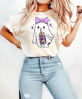 [Sale up to 30%] Spooky Alani Ghost Halloween Sweatshirt, Cute Ghost With Energy Drink Fall Tee, Spooky Season Ghost...