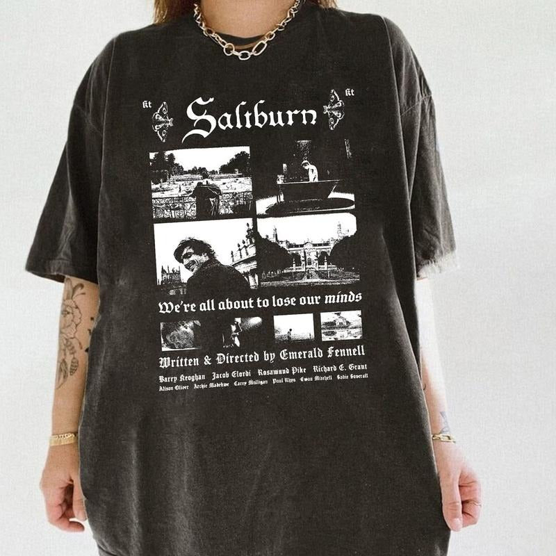 Saltburn Merch, Jacob Elordi T-Shirt Sweatshirt Hoodie | CiraTrend.com