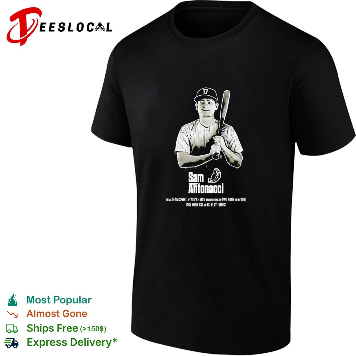 Sam Antonacci Chicago White Sox baseball number 17 batting shirt