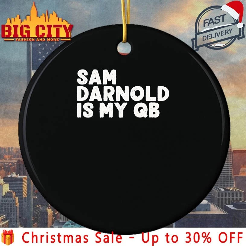 Sam darnold is my qb text shirt