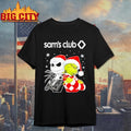 Sams Club Logo Santa Jack And Santa Grinch 67 Shirt