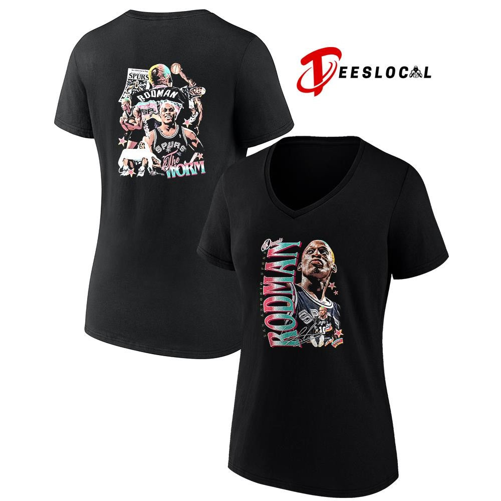San Antonio Spurs Dennis Rodman the Worm vintage signature shirt