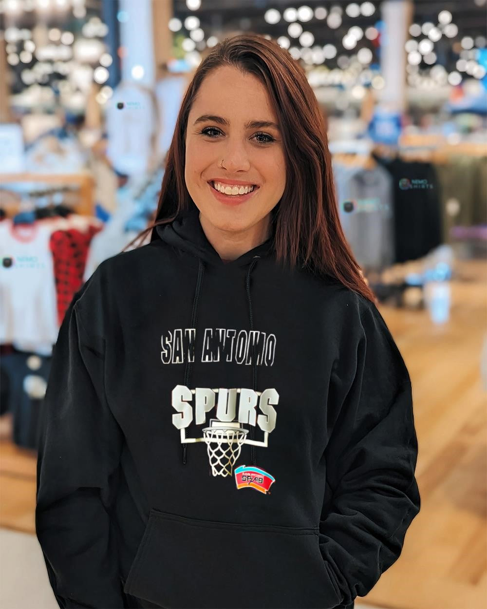 San Antonio Spurs Fiesta logo shirt