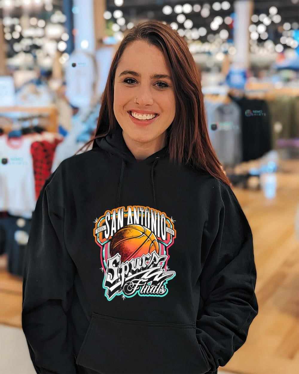 San Antonio Spurs Finals 2025 2026 logo shirt