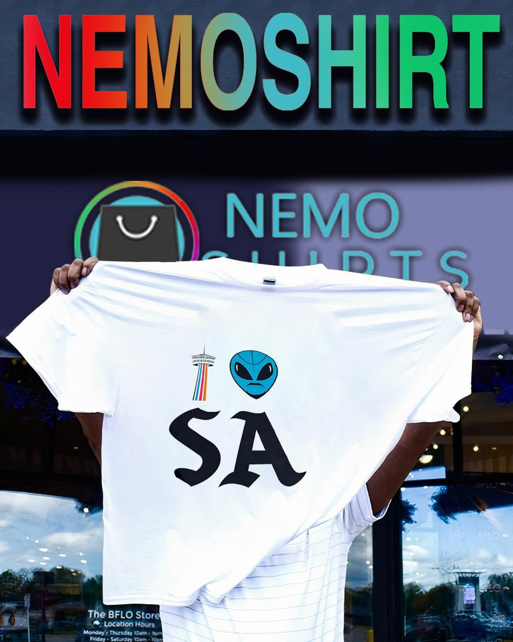 San Antonio Spurs Victor Wembanyama Alien Tower of the Americas shirt