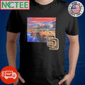 San Diego Padres logo x San Diego city photo shirt