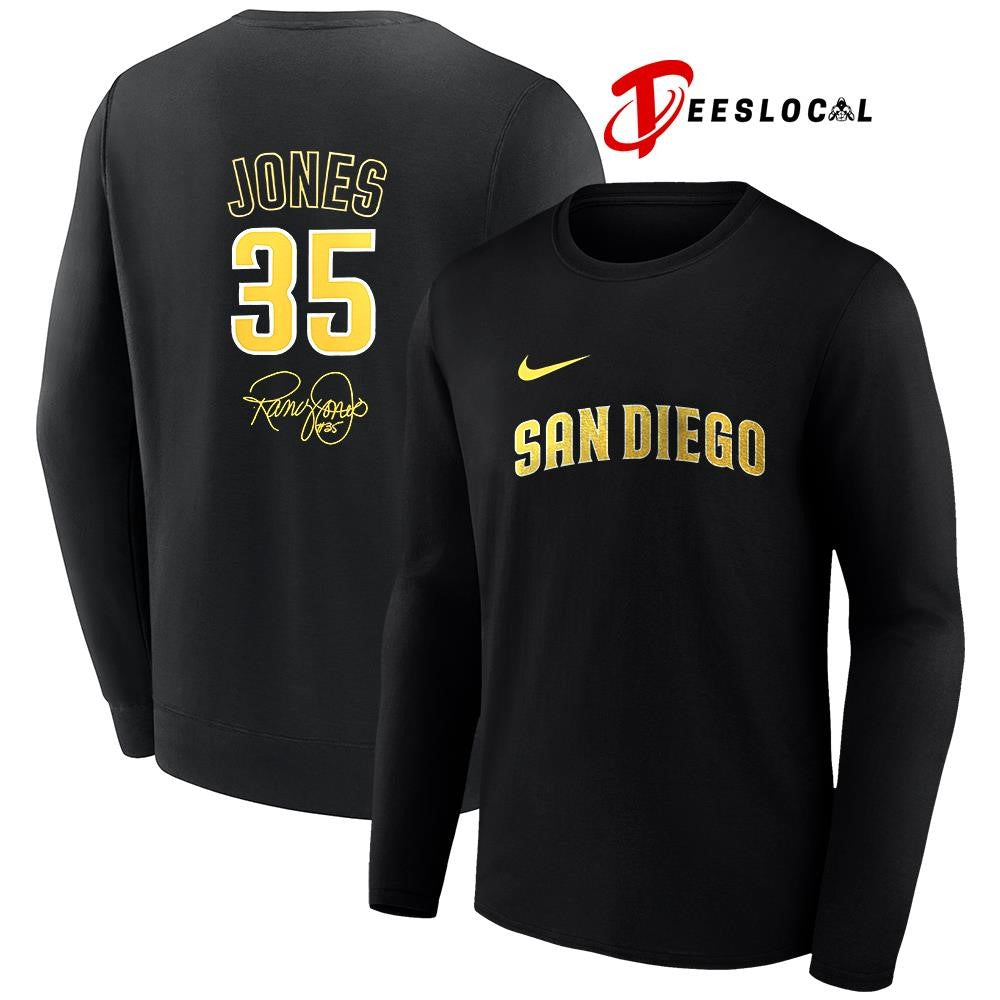 San Diego Padres x Randy Jones signature shirt