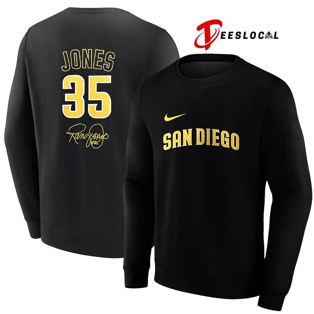 San Diego Padres x Randy Jones signature shirt