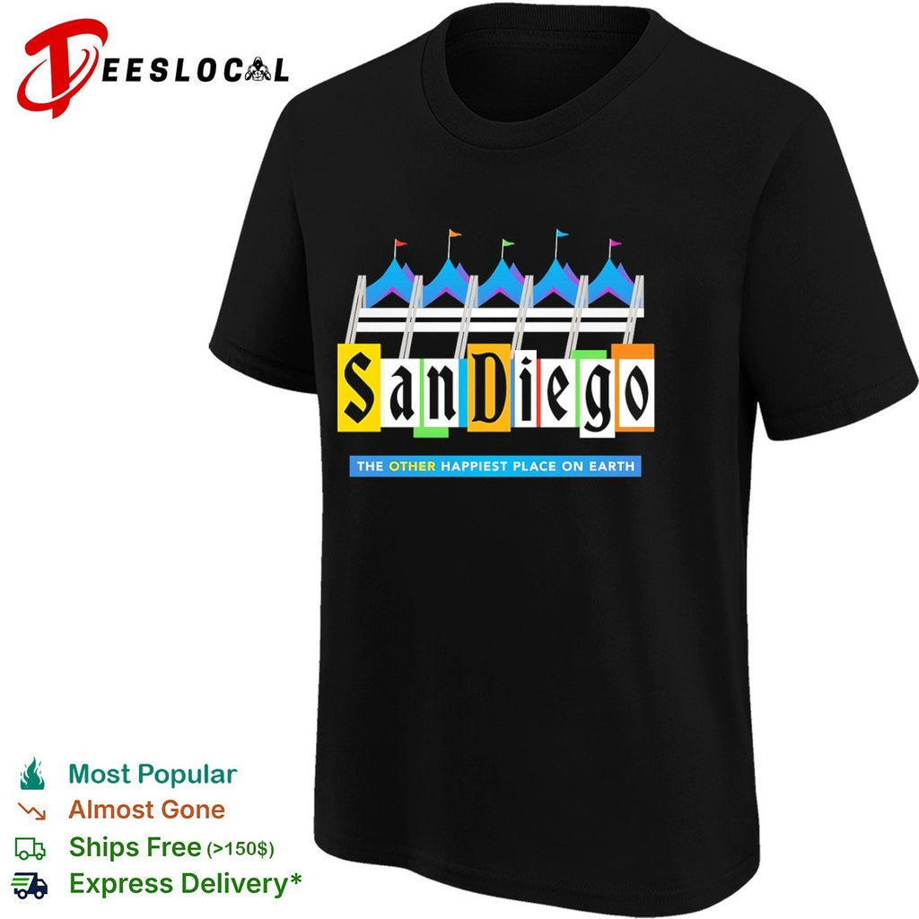 San Diego the other happiest place on earth festival shirt