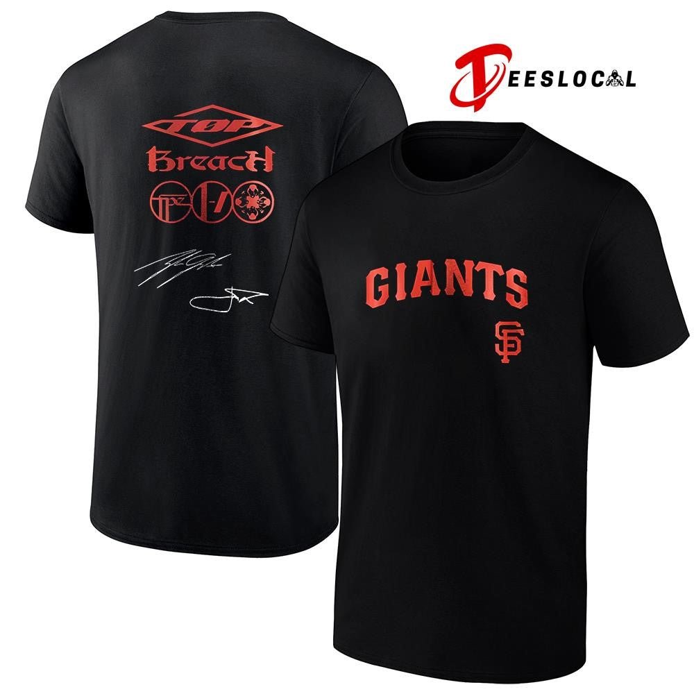 San Francisco Giants Twenty One Pilots The Clancy tour Breach shirt