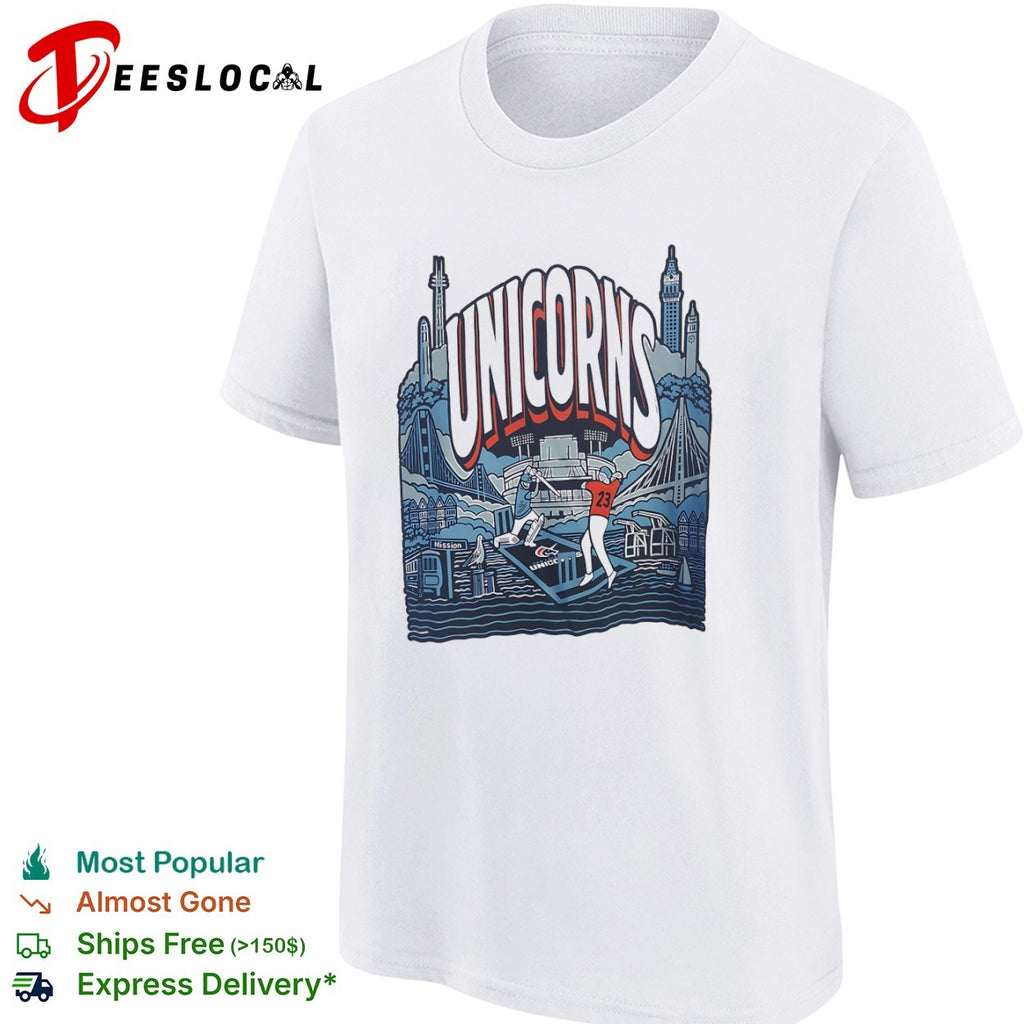 San Francisco Unicorns Major League Cricket Mission Bay California shirt