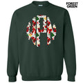Santa Bow Theme Monogram Sweatshirt 'NLB' T-Shirts, Hoodie | CiraTrend.com