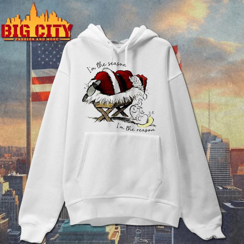 Santa Im The Season Baby Jesus Im The Season Christmas Premium Shirt