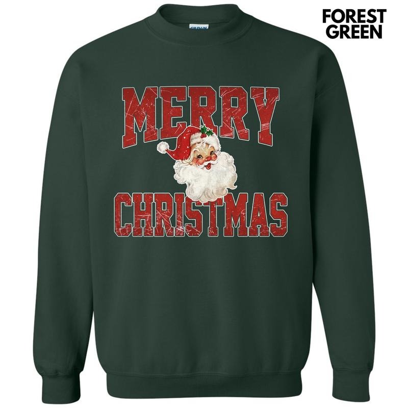 Santa Merry Christmas Sweatshirt 'NLB' T-Shirts, Hoodie | CiraTrend.com