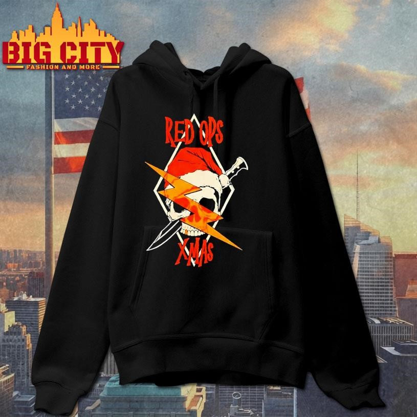 Santa Skull Red Ops Xmas Shirt