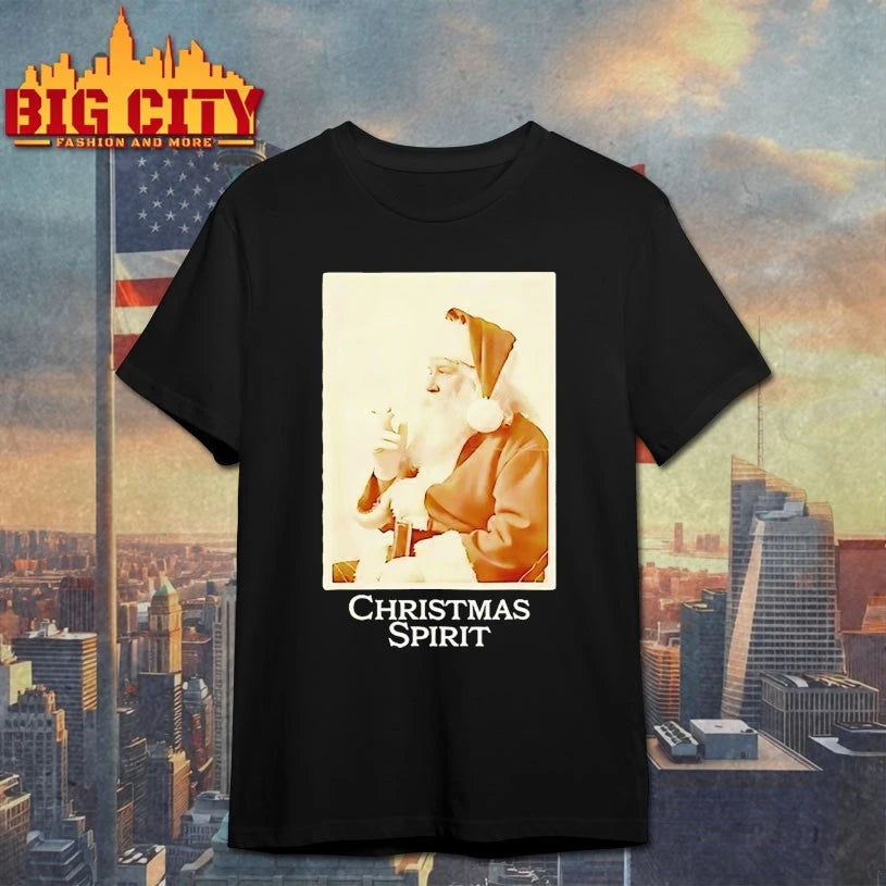 Santa Smoking Christmas Spirit 2025 shirt