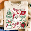 Santa Sweatshirt, Christmas Sweatshirt, Santa Tee, Santa T-Shirt, Christmas Crewneck, Christmas Sweater, Christmas Shirts...