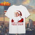 Santa Trump Supporters 2024 Ugly Shirt T168