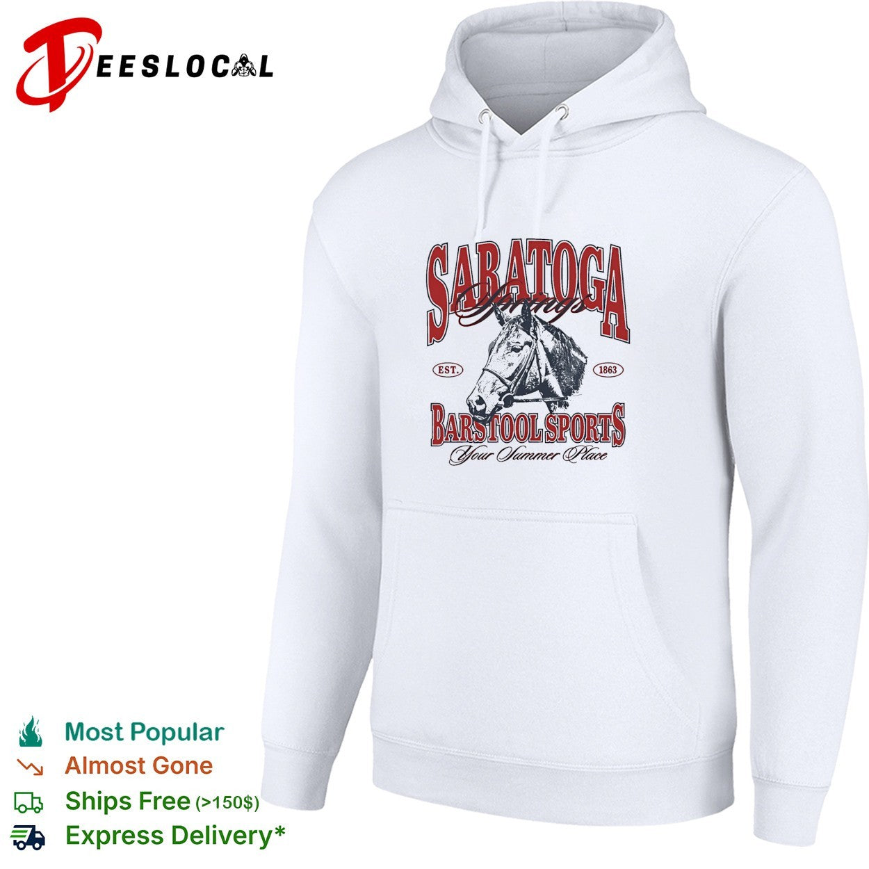 Saratoga X Barstool Sports Horse 2026 vintage shirt