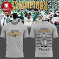 Saskatchewan Roughriders 112th Grey Cup Champs 2025 Players Two Sided Shirt