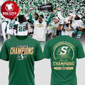 Saskatchewan Roughriders 5X Grey Cup 2025 Champions Two Sided Shirt