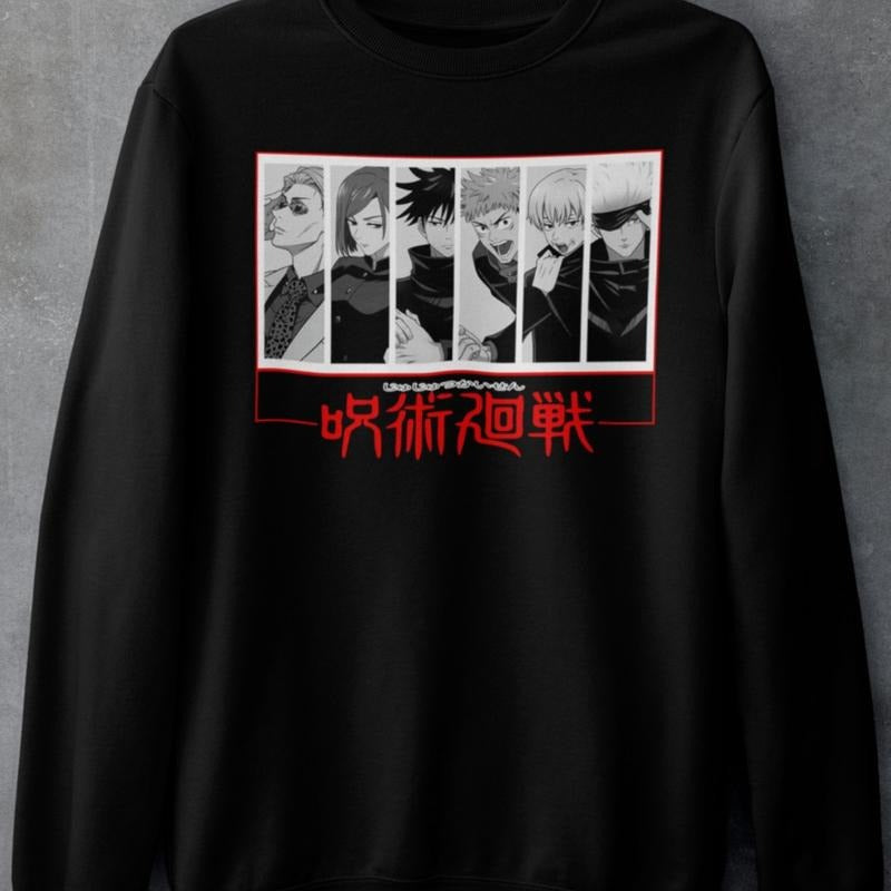 Satoru Gojo,Yuji Itadori,Megumi Fushiguro, Kugisaki,Jujutsu Kaisen Sweatshirt T-Shirts, Hoodie | CiraTrend.com