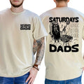Saturdays Are For The Dads T-Shirt, Funny Grill Dad Tee, Summer BBQ Shirt, Ultra Soft Cotton Tee, Everyday Casual Wear...