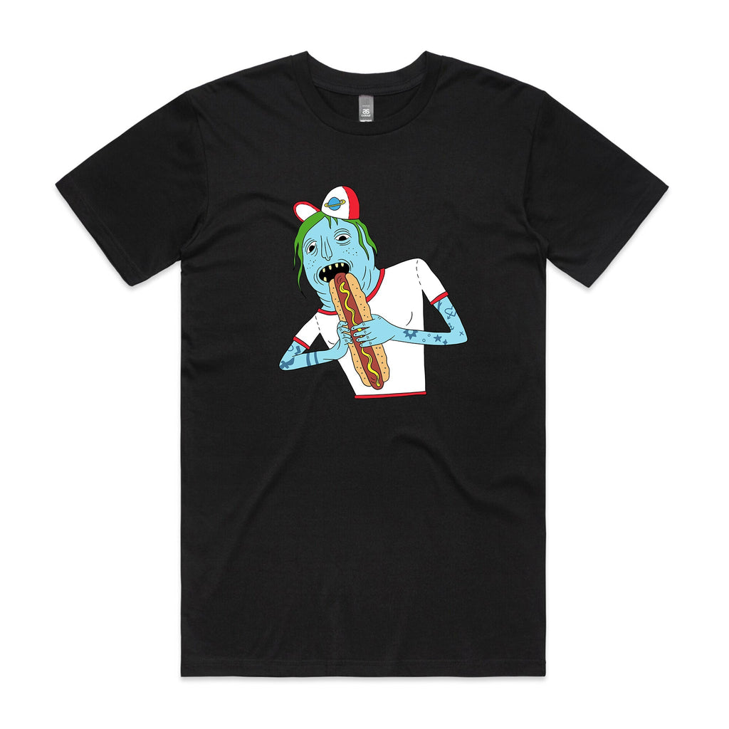 Saturn Devouring His Hot Dog Tee Hoodie, Sweatshirt | CiraTrend.com (Image 3)