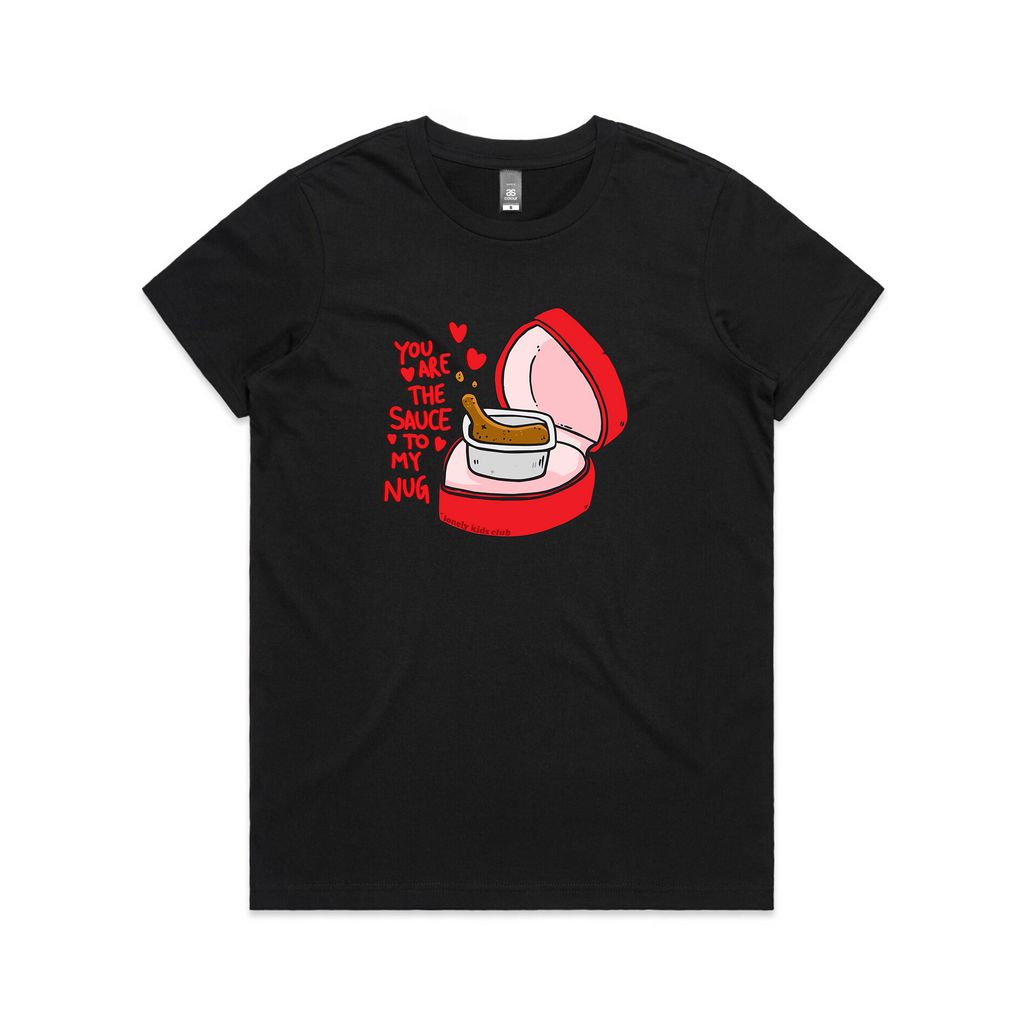 Sauce To My Nugget Tee Hoodie, Sweatshirt | CiraTrend.com (Image 3)