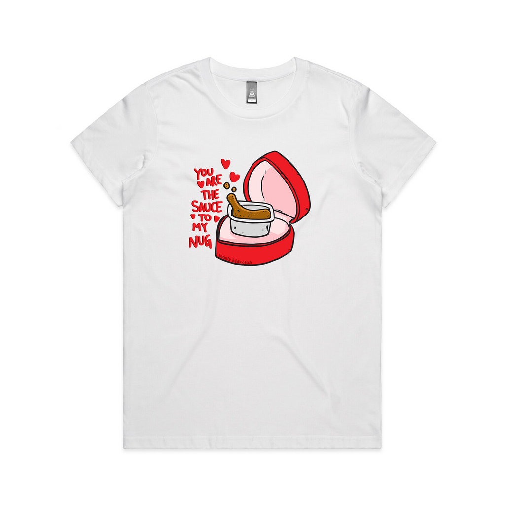 Sauce To My Nugget Tee Hoodie, Sweatshirt | CiraTrend.com (Image 4)