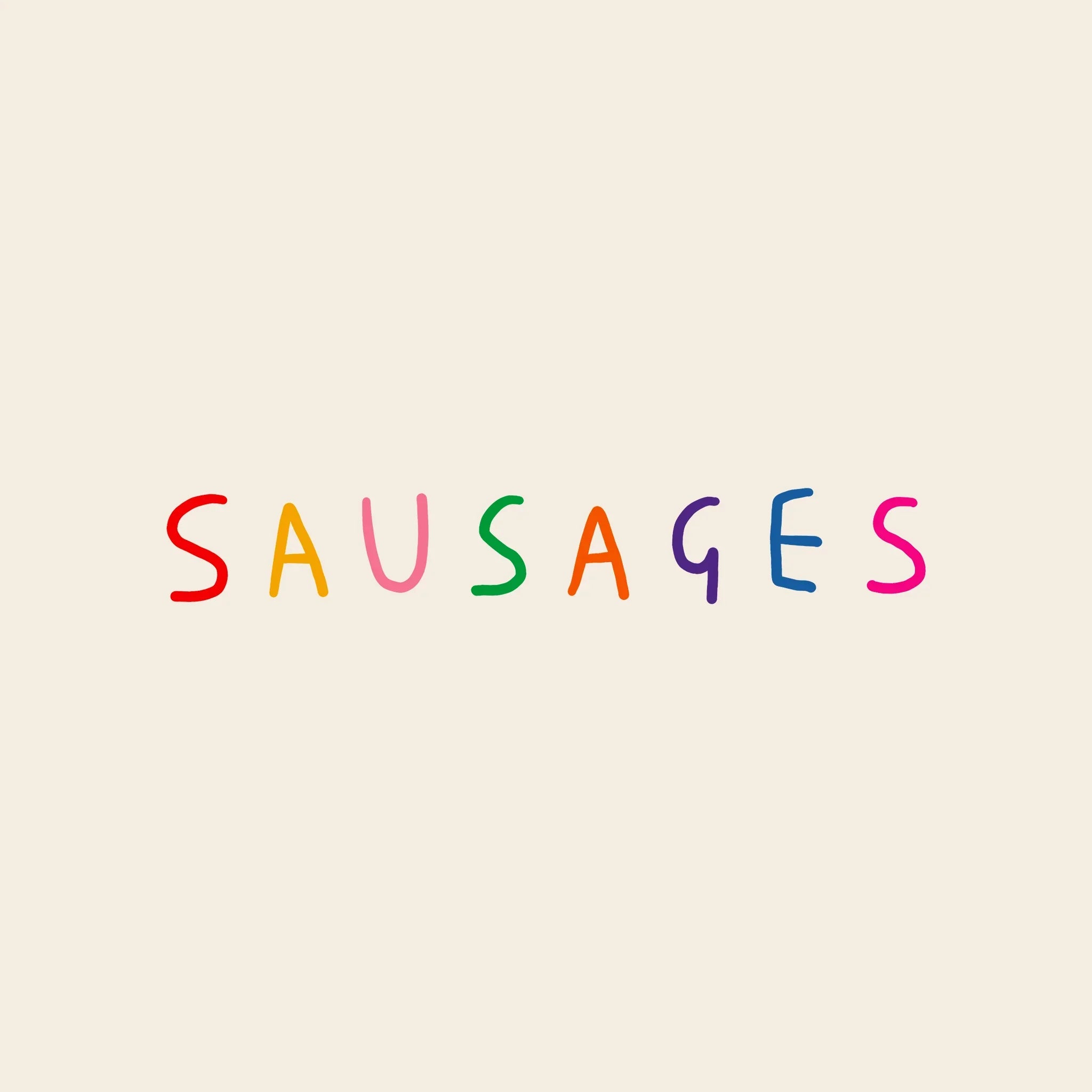 Sausages Oversized Tee Hoodie, Sweatshirt | CiraTrend.com (Image 4)