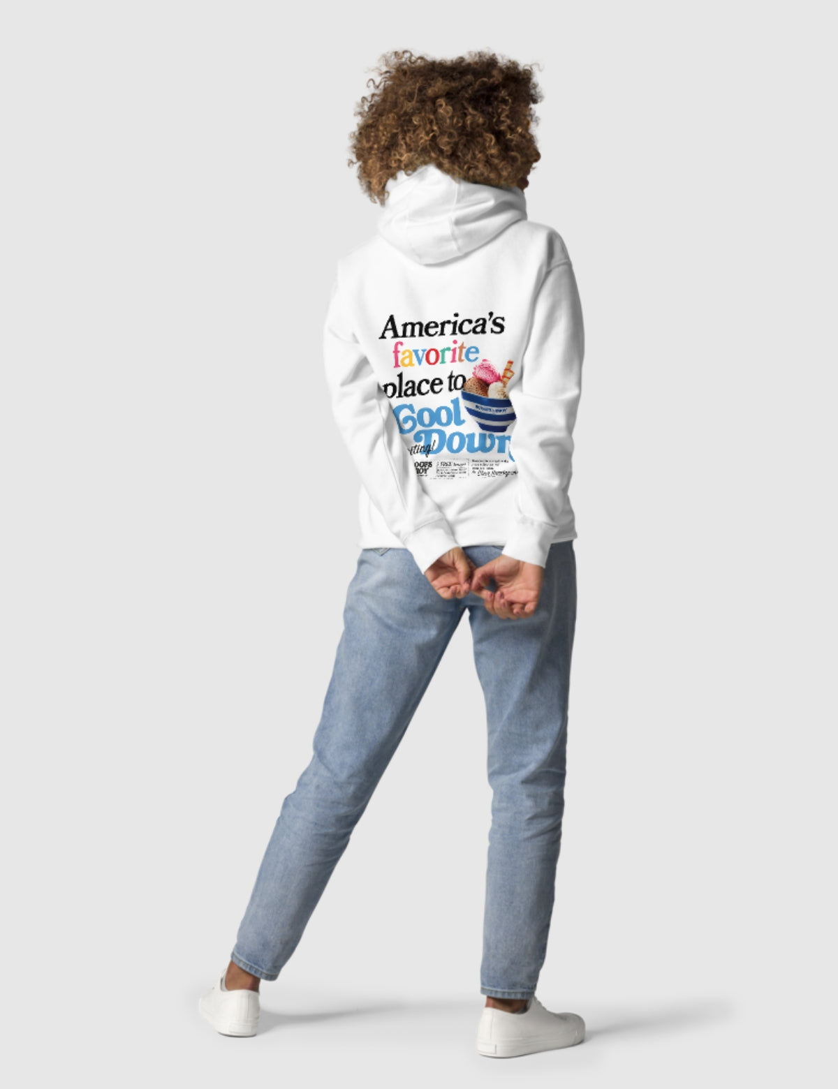 Scoops Ahoy Unisex Hoodie [White] T-Shirts, Sweatshirt | CiraTrend.com (Image 3)