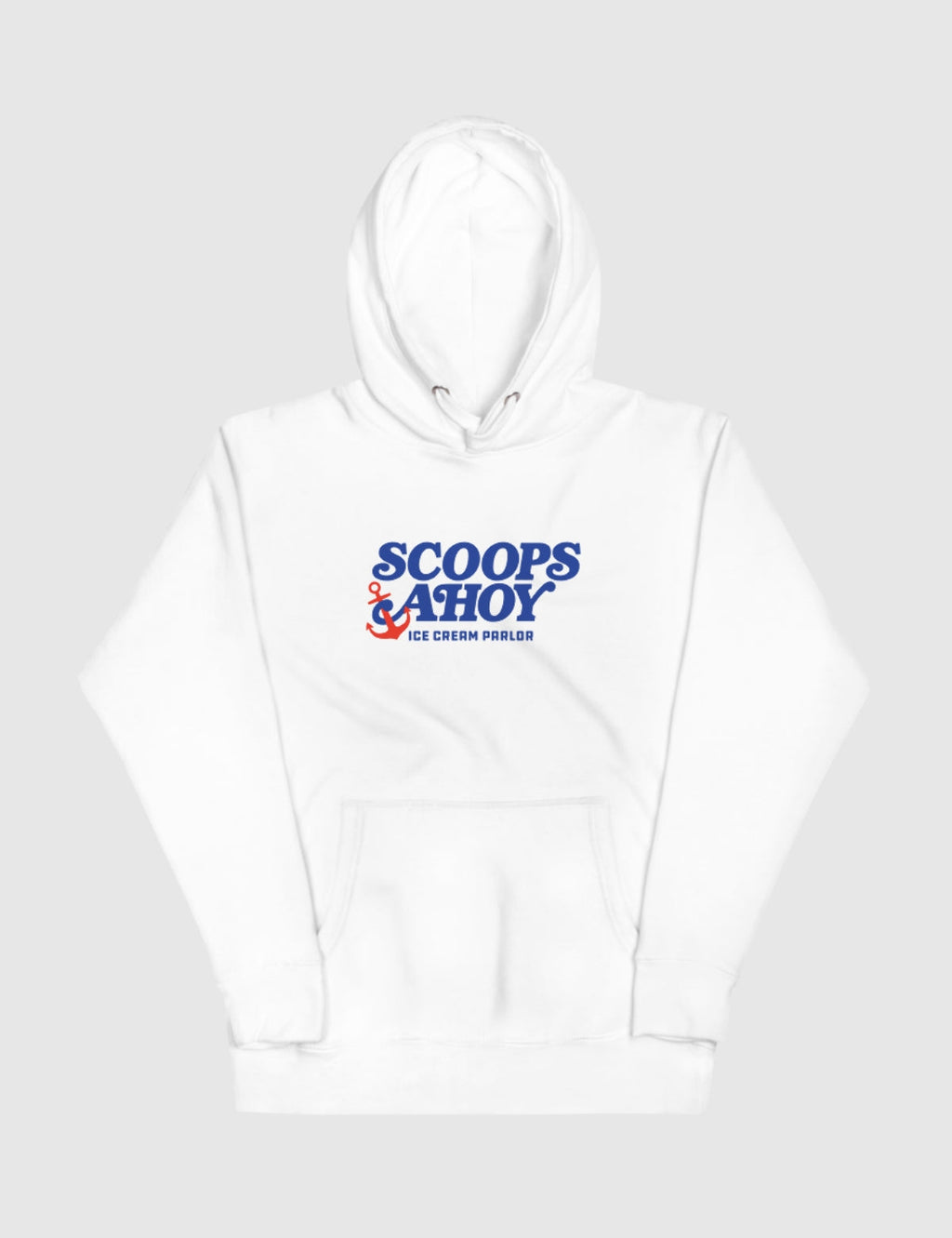 Scoops Ahoy Unisex Hoodie [White] T-Shirts, Sweatshirt | CiraTrend.com (Image 4)