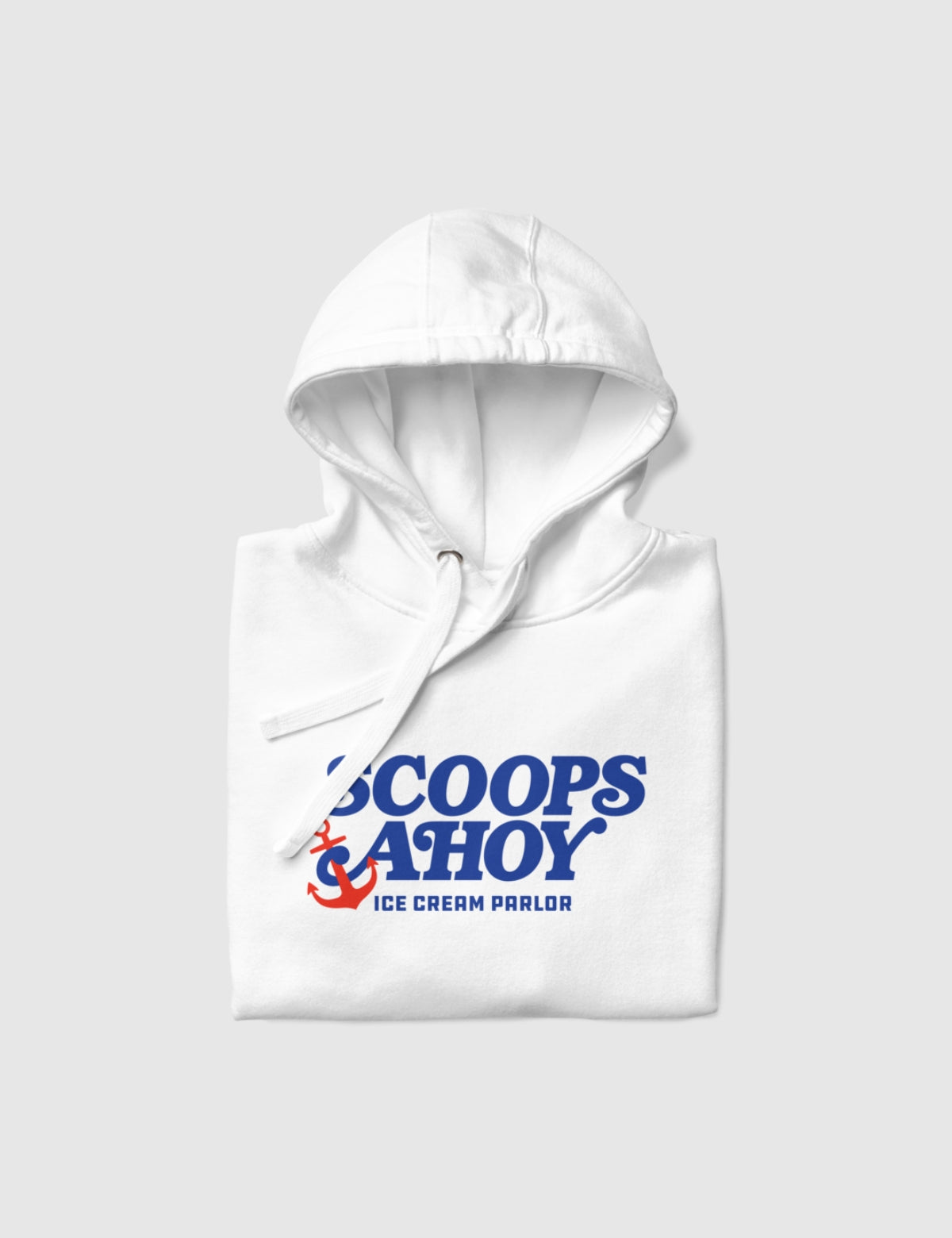 Scoops Ahoy Unisex Hoodie [White] T-Shirts, Sweatshirt | CiraTrend.com (Image 5)