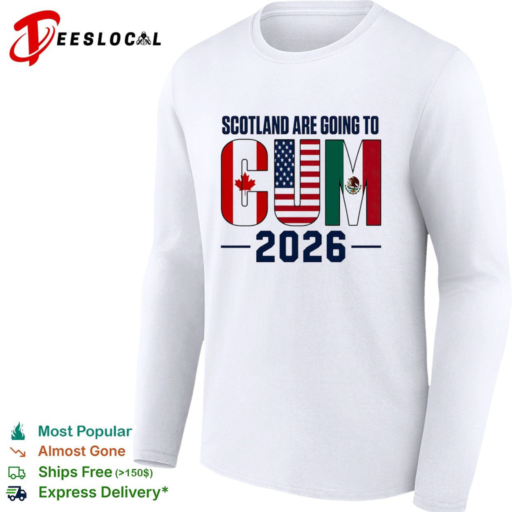 Scotland are going to CUM 2026 world cup soccer shirt