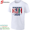 Scotland are going to CUM 2026 world cup soccer shirt
