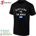 Scotland vs the world flag FIFA 2026 shirt