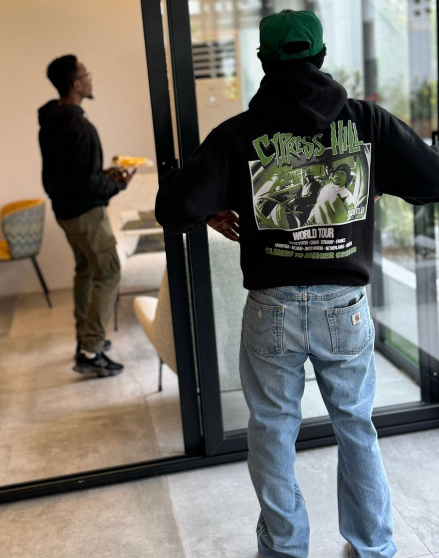 CYPRESS HILL HEAVYWEIGHT BLACK HOODIE T-Shirts, Sweatshirt | CiraTrend.com (Image 1)