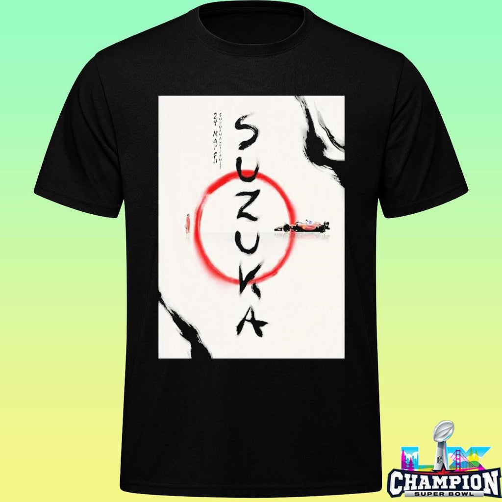 Scuderia Ferrari Hp F1 Team Japanese Grand Prix 2026 At Suzuka Stadium On March 29 2026 Shirt