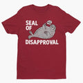 Seal Of Disapproval, Funny Seal Shirt, Funny Animal Shirt, Cute Animal Shirt, Seal Lover Graphic Tee, Clever Seal Pun...
