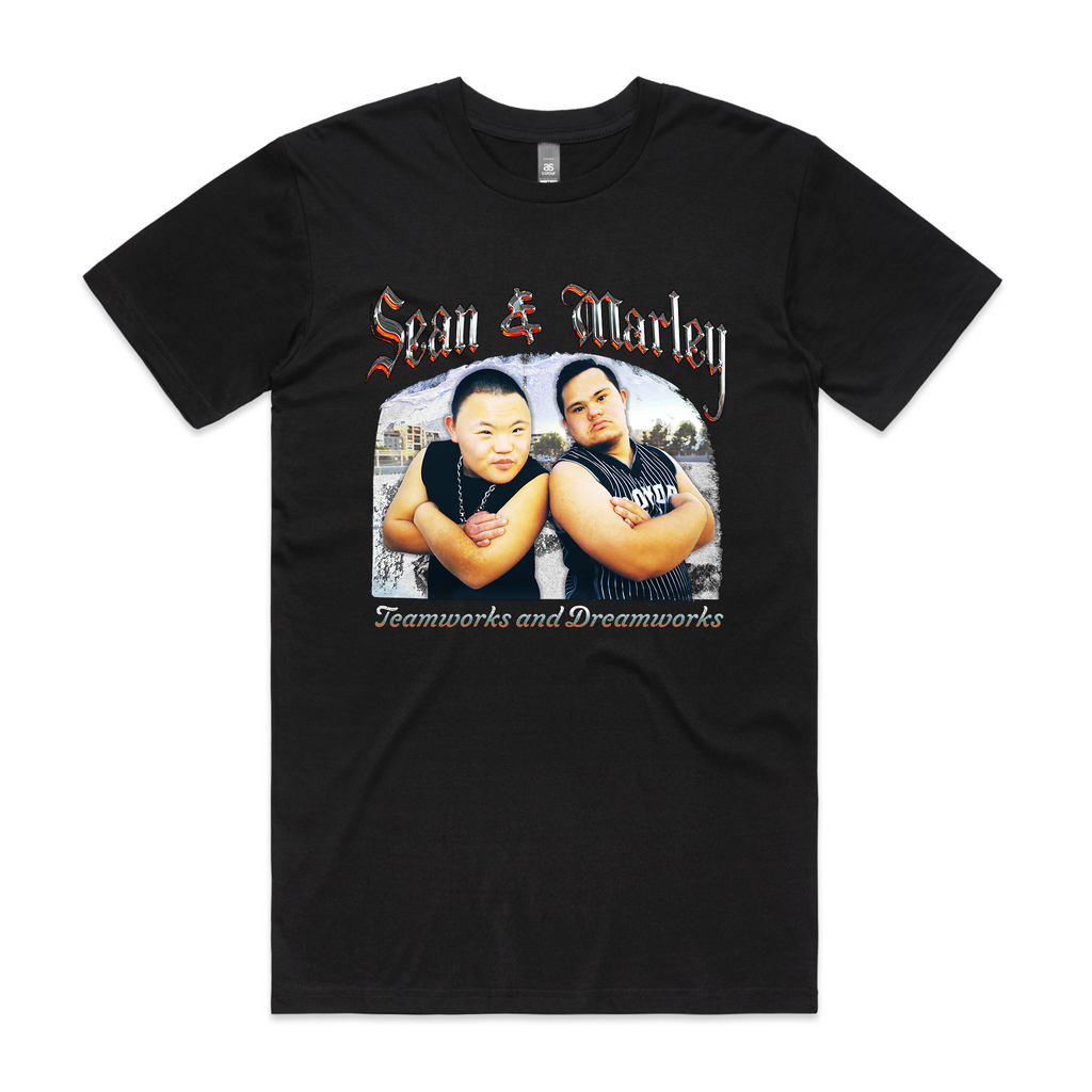 Sean & Marley Retro Tee Hoodie, Sweatshirt | CiraTrend.com (Image 1)