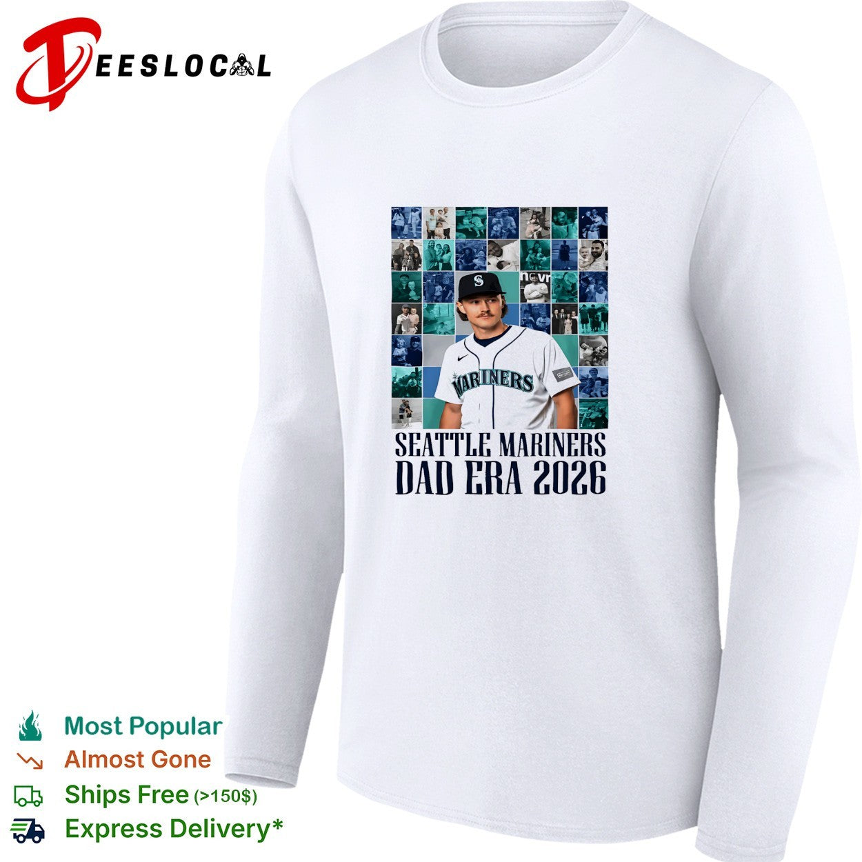 Seattle Mariners dad era 2026 shirt