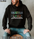 Seattle Sports Teams Mascots Abbey Road Crossing T Shirt