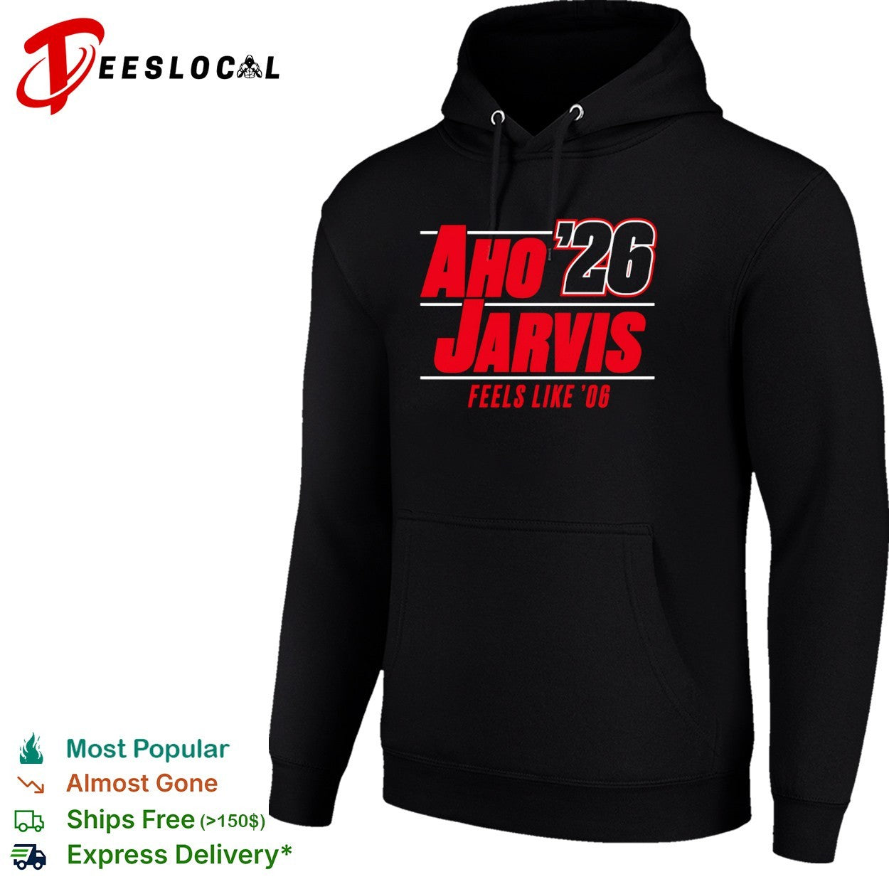 Sebastian Aho Seth Jarvis Carolina Hurricanes NHL Aho 2026 shirt