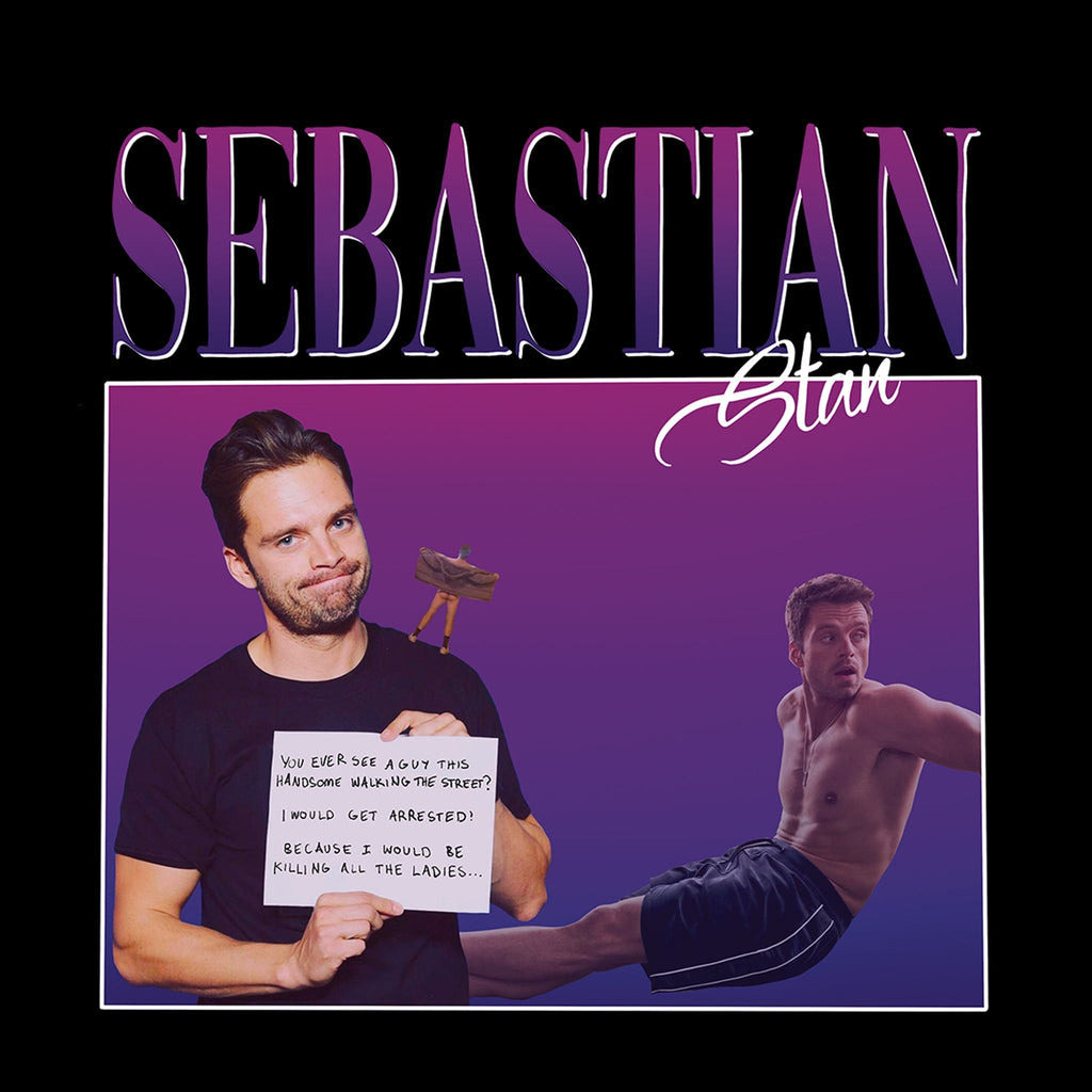 Sebastian Stan Retro Tee Hoodie, Sweatshirt | CiraTrend.com (Image 2)